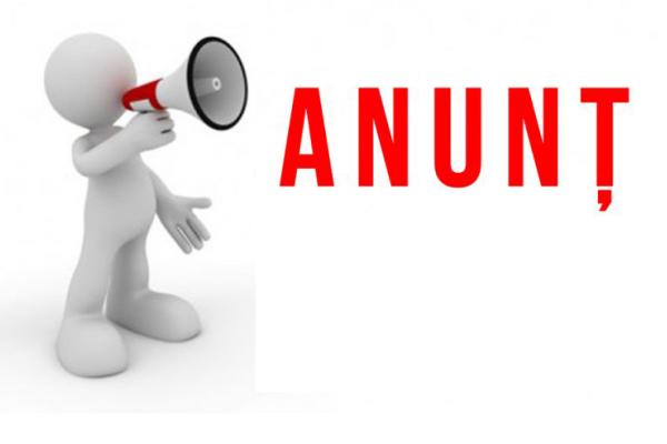 Anunț!